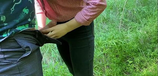 STEP BROTHER FUCKED ME IN THE FOREST